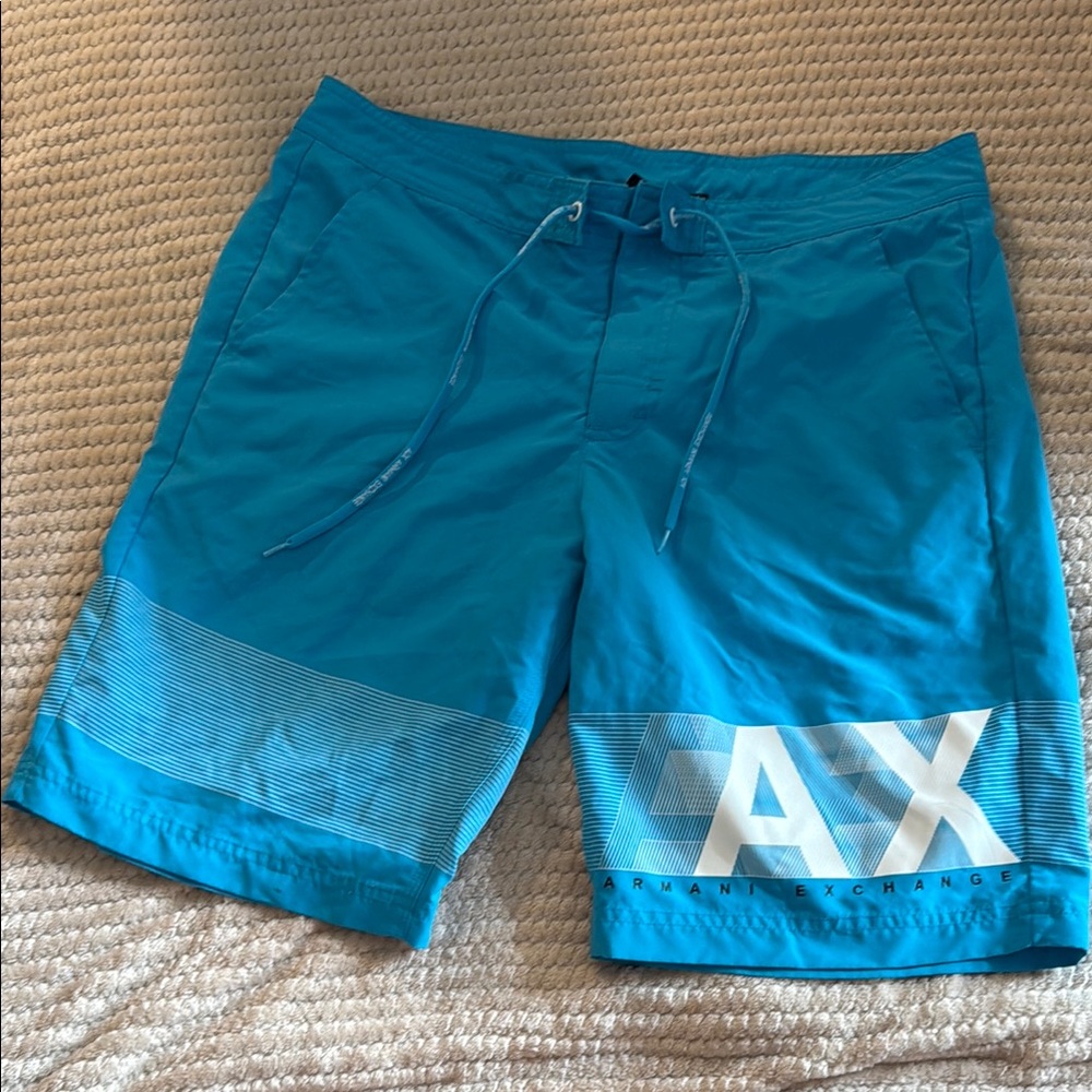 Armani Exchange Men's Aqua Swim Shorts